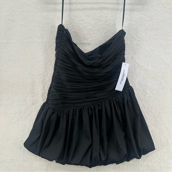 Grunge Princess Polly Strapless Black Romper - Picture 6 of 6